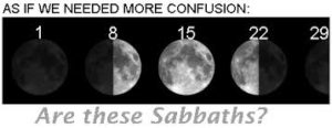 The Lunar Sabbath Debacle 