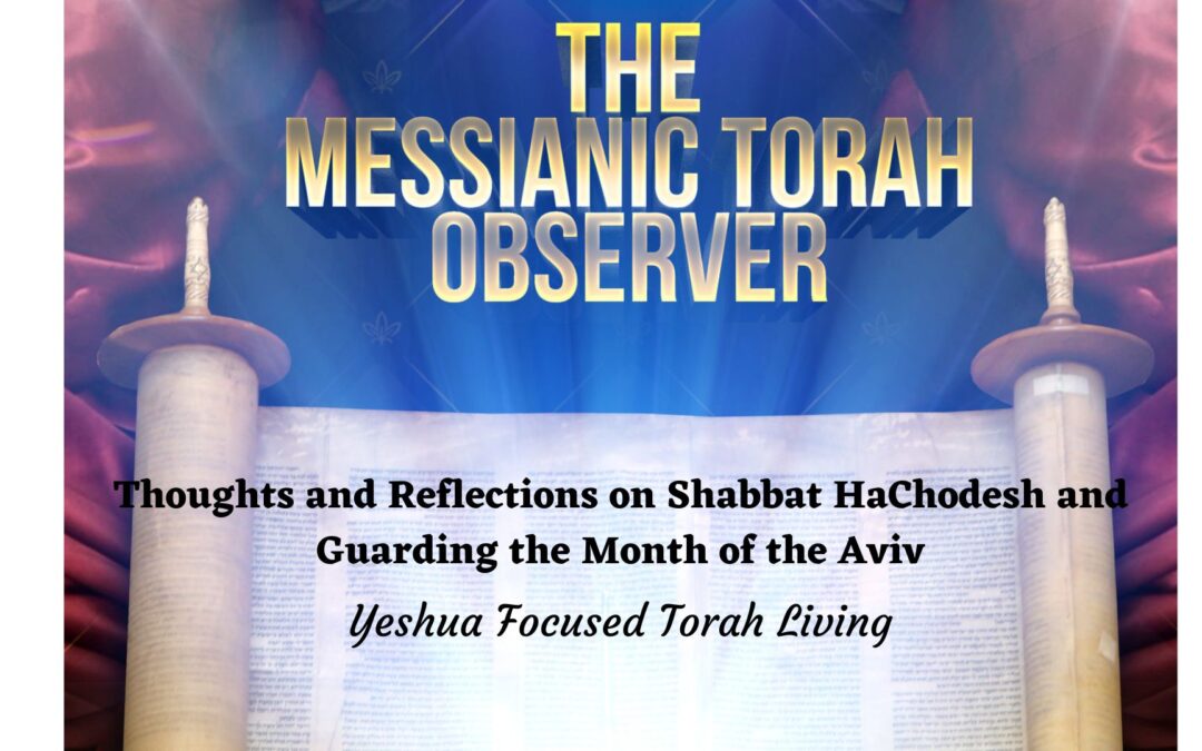 Shabbat HaChodesh and Guarding the Month of the Aviv Thoughts and Reflections