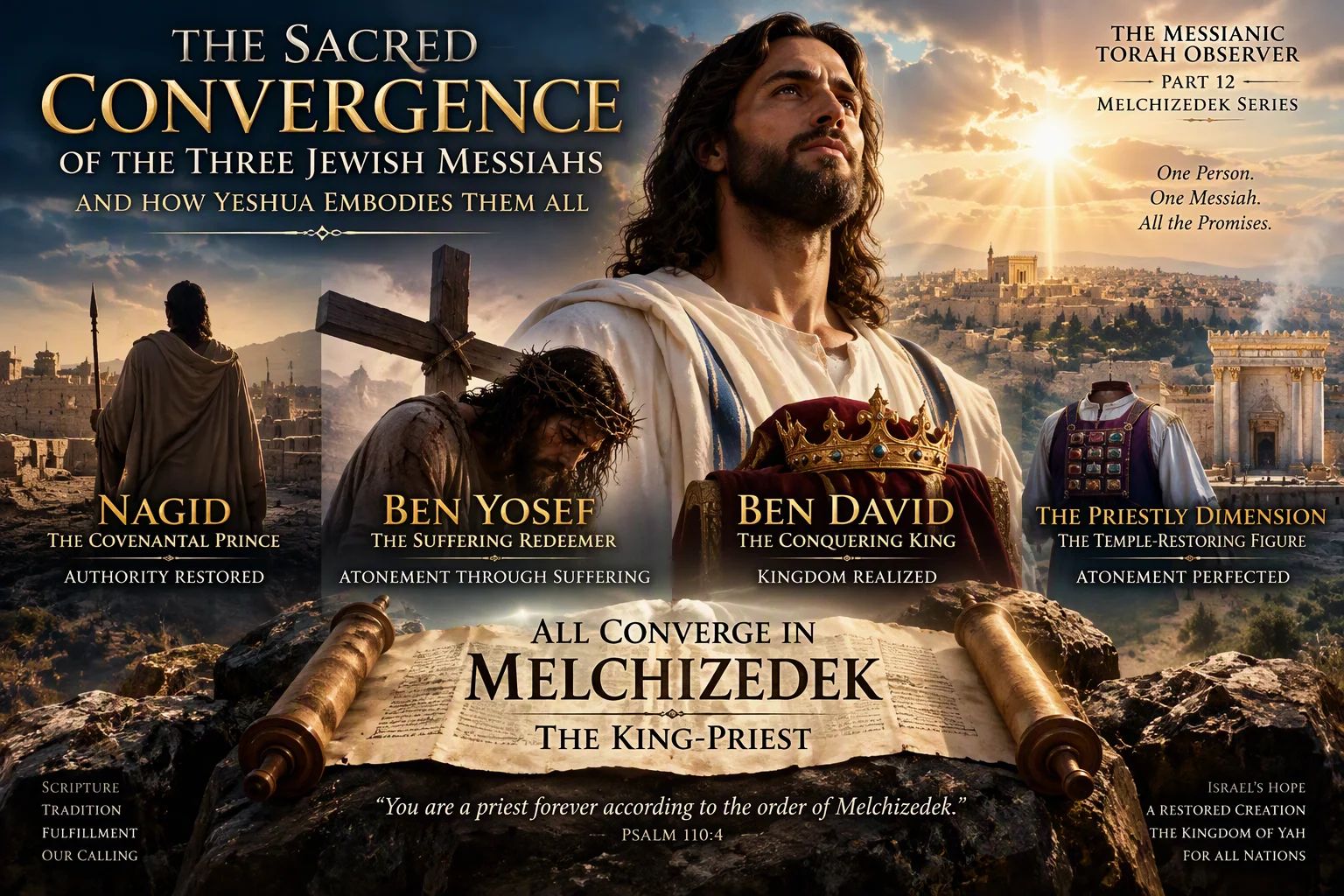 The Convergence of the Three Jewish Messiahs